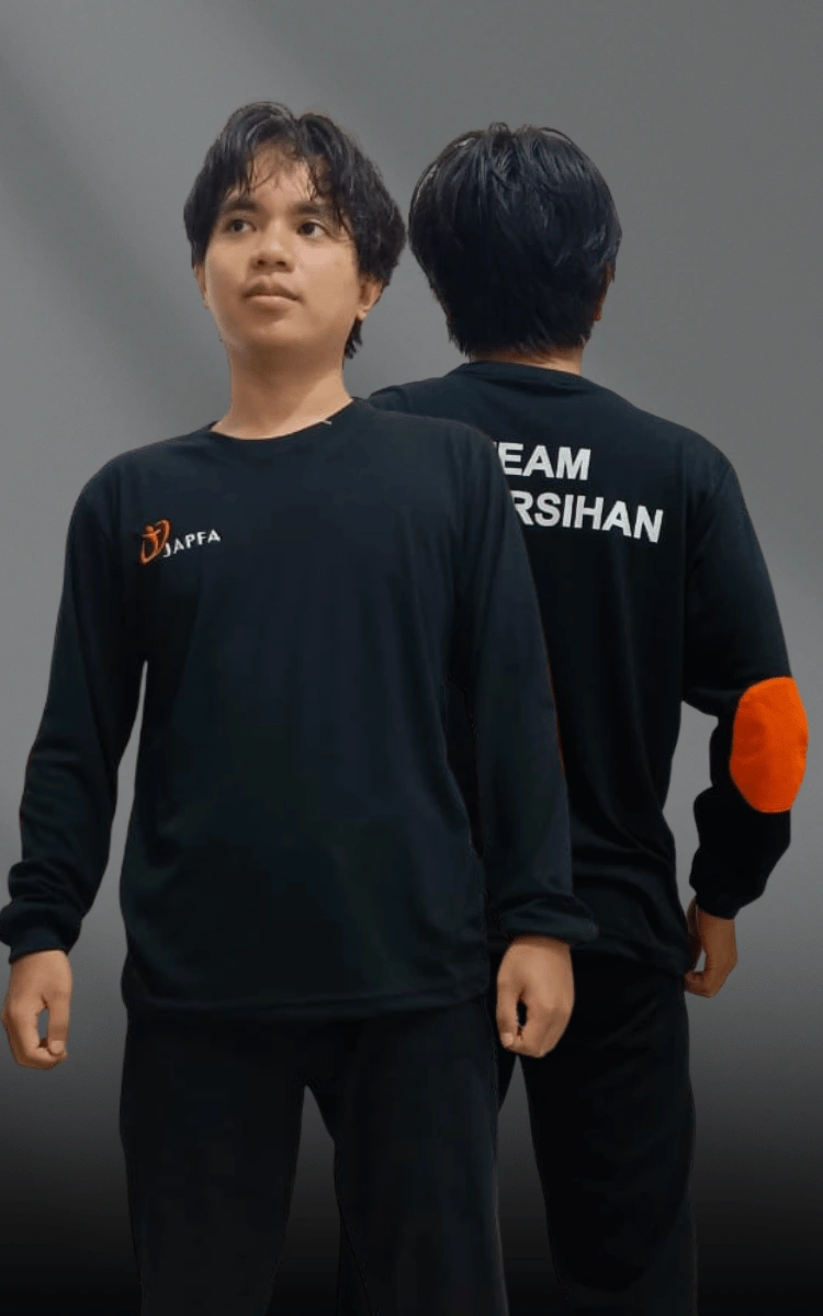Contoh produk Kaos V Neck